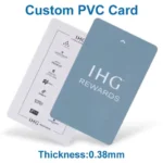 Custom PVC Business Card ID Logo Name Plastic Waterproof Personalized Design Round Corners Double Side Glossy Matte Frosted