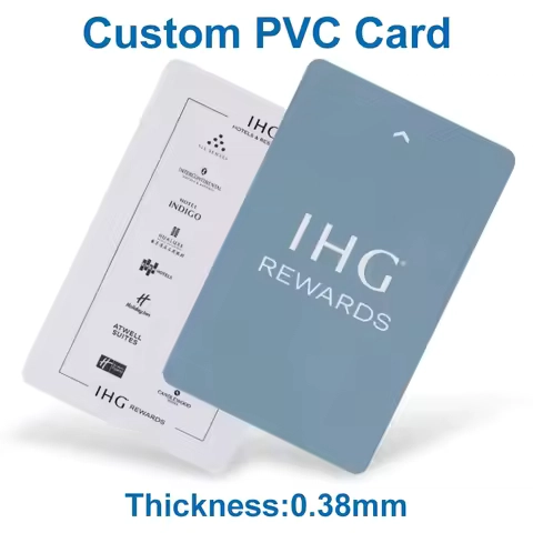 Custom PVC Business Card ID Logo Name Plastic Waterproof Personalized Design Round Corners Double Side Glossy Matte Frosted