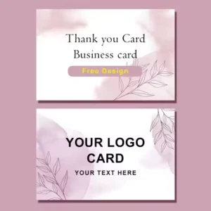 Custom Thank You Cards business card Full color double-sided printing Gift decoration card Personalized logo Wedding invitation