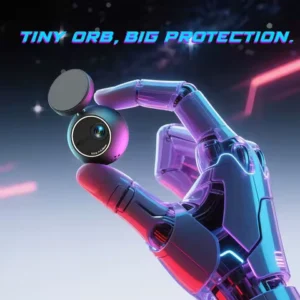 Dash Cam KAWA MINI ORB Tiny Video Recorder 2K Car DVR,Voice Control Car Camera,360Â° Rotate,180Â° Video Flip AUTO Dash Camera