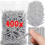 Double-Headed Invisible Seamless Nails Skirting Thread Nail with Sleeve Woodworking Fixator Screws Tool Hardware Fastener