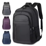Durable Backpack | Universal Leisure Backpack | Multi-Pocket Travel Bag, Suitable for Business Travel, Short Trips - Black
