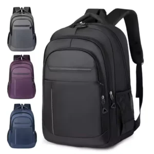 Durable Backpack | Universal Leisure Backpack | Multi-Pocket Travel Bag, Suitable for Business Travel, Short Trips - Black