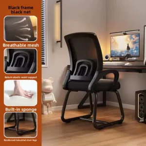 E-sports Employee Ergonomic Office Chair Bow-shaped Computer Chair Comfortable Sedentary Not Tired Silla Gamer Office Furniture