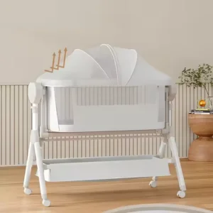 Electric Rocking Bassinet Baby Bassinet Newborn Bedside Sleeper for Infant Travel Co-Sleeper