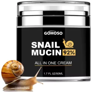 ENVISHA Skin Care Snail Mucus Facial Cream Firming Whitening Anti-Aging Moisturizing Hydrating Beauty Health Shrink Pores