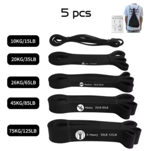 Exercise Elastic Band For Sport Strength Pull Up Assist Band Heavy Duty Resistance Band Workout Pilates Fitness Equipment