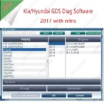 For Kia Hyundai GDS Diag Software VCI V2017 Works with All Diagnosis Computers with Nitro Obd for Gift