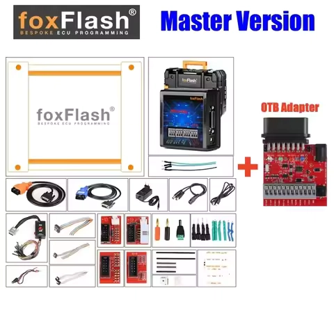 FoxFlash Super Strong ECU TCU Clone Chip Tuning tool software V1.4.2 firmware version FW:D087 Supporting Auto Checksum