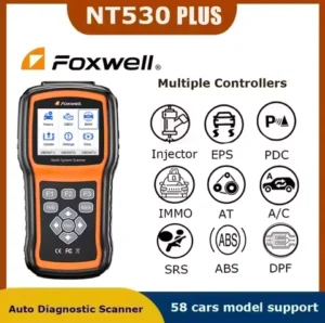 Foxwell NT530 PLUS WIFI Universal Auto Diagnostic Tools Car obd2 Scanner for Nissan Porsche Ford Bmw Benz Chrysler 1 Software
