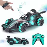 Gesture Sensing RC Stunt Car for Kids 6-12 - 360Â° Rotate, Drift Hand-Controlled with Light Music & Spray - Perfect Birthday Gift