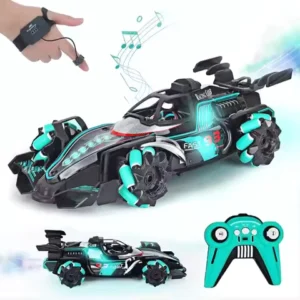 Gesture Sensing RC Stunt Car for Kids 6-12 - 360Â° Rotate, Drift Hand-Controlled with Light Music & Spray - Perfect Birthday Gift