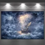 God Jesus Character Poster Christian Series Give Me Your Hand Print Religious Canvas Wall Pictures Living Room Home Decor Gift