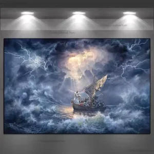 God Jesus Character Poster Christian Series Give Me Your Hand Print Religious Canvas Wall Pictures Living Room Home Decor Gift