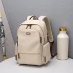 GOLF New Women's Backpack Fashion Solid color Nylon travel bag Commuting School Bag Female Students 15.6-inch Computer Backpack