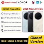 HONOR Magic8 Pro Global Version 5G Smartphone Magic 8 Pro Snapdragon 8 Elite Gen 5 6.71'' 120Hz OLED Display 100W Fast Charge