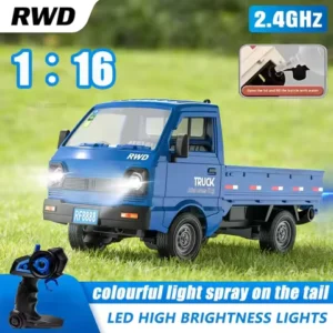 Hot Toy 1:16 Remote Control Car With Drift Climbing Spray LED Lights Kids Boys Gifts Off-Road Truck Toys For Children Teenagers