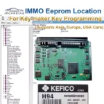 IMMO off EEPROM Location Software for Key Maker Key Programming Show Original Allowed Transponder Data location Number of Keys