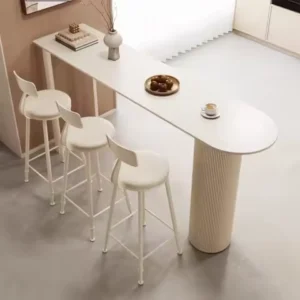 Industrial Counter Bar Tables Cocktail Side Kayak Bistro Long Bar Tables Reception Party Desk High Furniture Mesa Para Dj FYBT