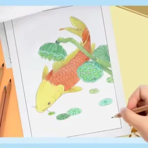 Introduction to Chinese Painting White Drawing, Copying Album, Drawing Manuscript, Drawing Material, Coloring Book