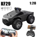 KF29 1:28 RC Car With Camera 2.4G APP Control High-Speed Racing Car For Tesla Truck Drift Remote Control Car Electric Kids Toy