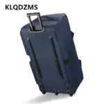 KLQDZMS Luggage Men's Business Travel Trolley Bags Large Capacity Storage Shipping Bag Oxford Cloth Business Travel Suitcase