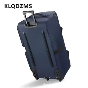 KLQDZMS Luggage Men's Business Travel Trolley Bags Large Capacity Storage Shipping Bag Oxford Cloth Business Travel Suitcase