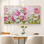 Large Wall Art 100% Handmade Oil Painting On Canvas Modern Abstract Flowers Picture Paintings Living Room Home Decoration