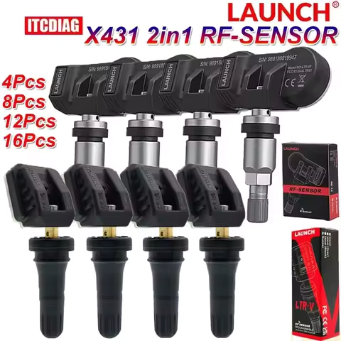 LAUNCH X431 2 in 1 RF-SENSOR 315MHz & 433MHz TPMS Sensor Tire Pressure Sensors Tester Programming Tire Repair Tools Scanner