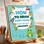 Learn How To Draw, 96 Animal Patterns, Children's Coloring Drawing, How To Draw Everything, Steps To Draw Drawing Coloring Book