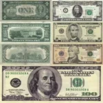 Luxury Golden Dollars Money Oil Painting on Canvas Wall Art Posters Prints Wall Pictures for Living Room Home Wall Cuadros Decor