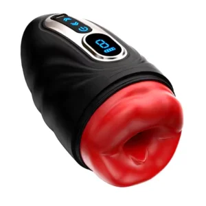 Male Masturbator Cup Intelligent Heating Sex Toys for Men Vaginal Penetration Penis Trainer Pocket Pussy Big Mouth Sex Machine