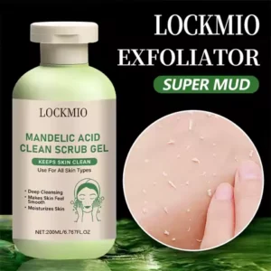 Mandelic Acid Clean Scrub Gel Gentle Exfoliator Dead Smooth Skin Care Product Deep Clean Scrub Improve Facial Texture Appearance