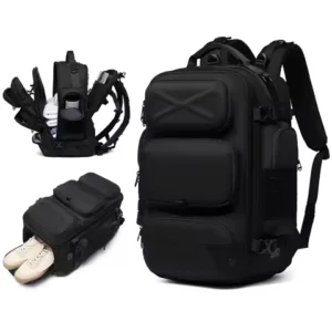 Men's backpack outdoor multi-functional short trip bag Backpack large capacity high-end sense