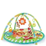 Multifunctional Fitness Frame Round Play Crawling Mat 0-12 Months Baby Puzzle Game Blanket Fun Sounding Pendant Gift For Kid