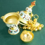 New Orthodox Church Censer Gold Plated Hanging Incense Burner with Cross for Church Religious Ritual Orthodox Censer Box Gift