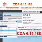 Newest CDA 6.15.188 CDA6 Engineering Software Work with MicroPod 2 for FLASH Downloader AND VIN EDITING for DODGE/CHRYSLER /JEEP