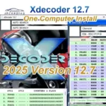 Newest Xdecoder 12.7 DTC OFF Software without keygen DTC Remover remote install Removing Error Codes