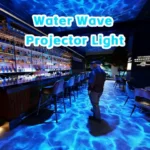 Ocean water waving Lamp indoor atmosphere Light with 50W, 80W,150W outdoor Waterproof Led Projector for Park,Bar,Swimming pool