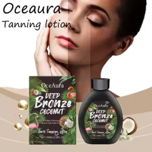 Oceaura Coconut Tanning Cream Moisturizing Summer Sunless Bronzer Wheat Skin Restore Luster Glowing Lasting Tanning Lotion