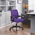 office chairs computer chair1PC Ergonomic Mesh MidBack Office Chair, Height Adjustable Computer Chair With Lumbar Support 360 Ro