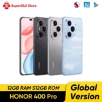 Original New HONOR 400 Pro Global Version Smartphone Snapdragon 8 Gen 3 6.7" AMOLED Display 6000mAh 100W Wired 50W Wireless eSIM