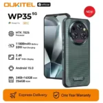 Oukitel WP35 Rugged Smartphone, Android Mobile Phone, NFC Cell Phone, 5G, 11000mAh, 24GB(8+16) + 256GB, 108 MP Camera, MTK 7025