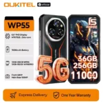 Oukitel WP55 Series 5G Rugged Smartphone 11000mAh, 256GB or 512GB ROM Cell Phone Android 15, 108MP Camera NFC Mobile Phone