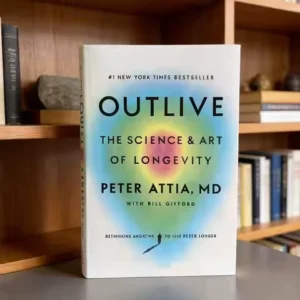 Outlive By Peter Attia The Science and Art of Longevity Book in English