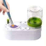Paint Brush Cleaner Watercolor Brush Rinser with Drain Cleaner Rinse Cup Paint Water Dispenser Oil Paint Brush Cleaner