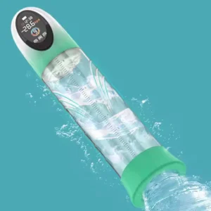 Penis Pump Male Sex Toys Electric Vacuum IPX7 Waterproof LCD Display 4 Pressure Levels 9 Suction Training Penis Extender Bigger
