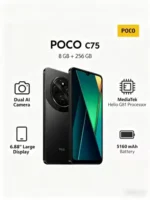 POCO C75 Smartphone 6.88 120Hz Display 50MP AI Camera 5160mAh Battery MediaTek Helio G81 Ultra Mobile Phones Smartphone