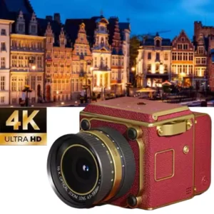 Portable Mini Camera Travel Photography Retro CCD Digital Camera Student Graduation Photo Zoom High-definition Digital Camera