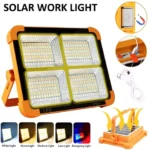 Portable Solar Outdoor Light Rechargeable Emergency LED Lamp with USB Port Sunlight Lantern Parkside Travel Hike Camping Lights